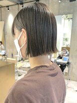 ヨーク(yoke)&nbsp;【yoke】切りっぱなしボブ/ハイライトグレージュ