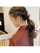 結婚式ヘアセット