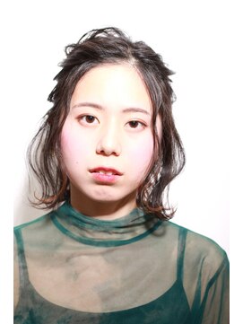 ティア ヘアデザイン(Theia hair design) ＜倉敷・中島/Theia＞ミディアムヘアのパーティアレンジ