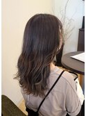 グレージュ　ダブルカラー　髪質改善