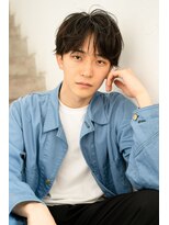 マグノリア オモテサンドウ(MAGNOLiA Omotesando)&nbsp;センターパートアレンジ◎ニュアンスパーマ・・YOSHIBA