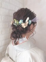 リーホリエ(Lee Horie)&nbsp;【石森】着物ヘアアレンジ
