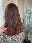 アメイジングピンクブラウンカラー♪