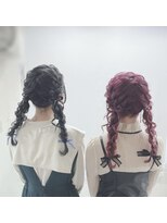 ヘアメイク シンティア(Hair make Cintia.) 編み込みヘア