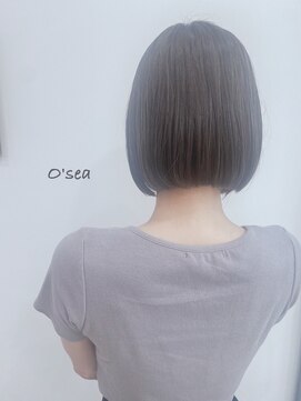 オーシー 志比口店(O'sea) ◎ぷっつり前下がりボブ