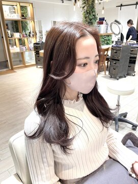 アルクバイネオリーブ 荻窪店(arc by neolive) ほんのりローズピンクブラウン♪