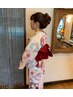 【お祭りやお出かけに】浴衣着付￥5,500
