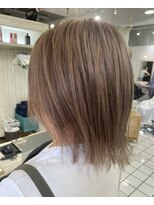 インパークス 西新井店(INPARKS)&nbsp;外ハネ／ボブ／ブラウンベージュ