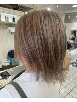 インパークス 西新井店(INPARKS) 外ハネ/ボブ/ブラウンベージュ