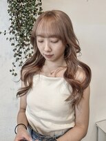 ゼスト 中野店(ZEST)&nbsp;【ZEST中野/chihiro】ブリーチ1回でできるミルクティー