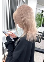 ランズ(LANDS)&nbsp;ミルクティーアッシュカラー【韓国ヘア 大阪 梅田】