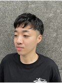 【LUDLOW BLUNT】ツーブロックショートマッシュ