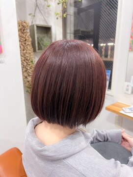 シーバイトリコ 市川(SEA by tricot) ピンクブラウン/ミニボブ