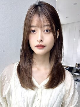 ケーツー エソラ池袋店(K-two) 大人シンプルレイヤースタイル*レイヤーカット*ロングヘア*面長