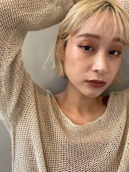 バブルス 溝の口(BUBBLES)の写真/《溝の口駅南口徒歩2分》お肌も綺麗に見せる透明感カラーが人気！“なりたい×似合う”を叶えます♪