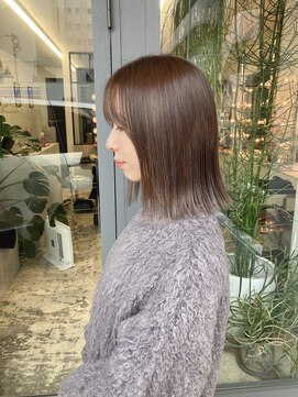 マメ(mame) ボブ/グレーベージュ