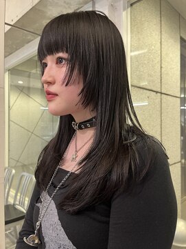 ダブ アオヤマ(DaB AOYAMA) 姫カット顔まわりカット顔まわりレイヤー似合わせカット