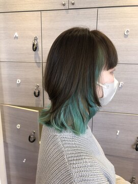 ルシア(LUCIA) インナーカラー/インナーグリーン