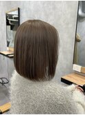 ダブルカラー×ミルクティーベージュ