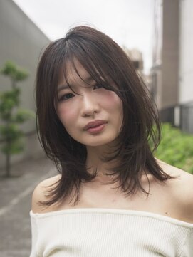 ホロン 池袋(HOLON) 池袋美容室HOLON【ストレートアイロンで作るレイヤーカット】