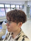 センターパート/ツイストスパイラル