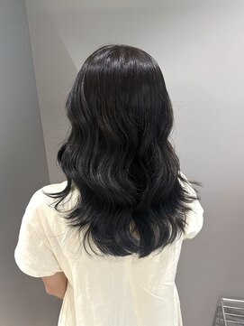 イオエ 西梅田(ioe) ブリーチなしカラー／髪質改善/ミルクティーベージュ/小顔へア