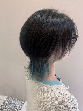 アース 恵比寿店(HAIR&MAKE EARTH) ウルフGreen(EARTH恵比寿)