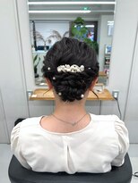 バルベストーキョーサウス(BARBES TOKYO SOUTH)&nbsp;ふんわりシニヨン【清板】