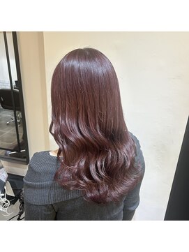 サロンドミルク 溝の口店(salon de MiLK) ピンクブラウンカラー