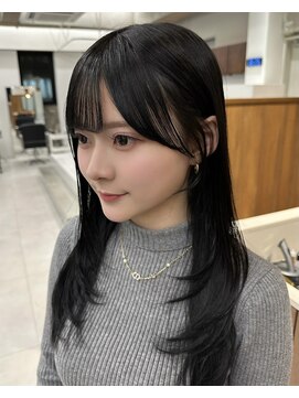 メラク(Merak) 《渋谷/表参道》小顔見えNo.1！コテ巻き顔まわりレイヤーカット