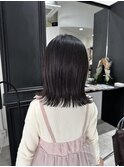 切りっぱなしボブ