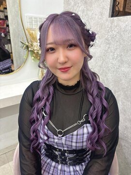 ラビス(Lovis) 黒髪カタログ/オリーブグレー/小顔ヘア/ココアベージュ