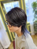 キュアケー(cureK)&nbsp;メンズウルフ×インナーカラー