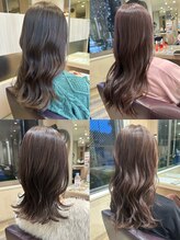 柔らかく見えるカラーが得意！ "色落ちしても可愛いカラー" お任せください☆【今野 利沙】