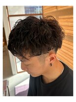 シー バイリリア メンズサロン(siie by LILIA.)&nbsp;無造作シャドウパーマ