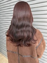 ロックス バイ マグ 松本(rocks BY MAG)&nbsp;ブリーチなし◎ワインレッドボルドーレイヤー暖色艶髪