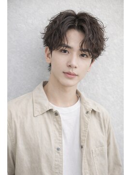 レイ バイ セブンルックス 宇都宮鶴田店(Lay by 7LOOKS) センターパート×スパイラルパーマ