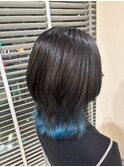 ウルフ×インナーカラー