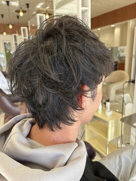アール 滝ノ水店(#arl) MEN'S HARE無造作ウルフ