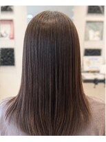 ヘアーエボリューション&nbsp;【白髪染め世代の髪質改善ストレート】