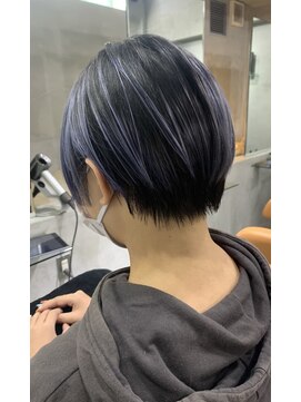 ルース バイ レックス 幕張(Lu'z by rex) ダークパープル/ナチュラルショート/ミルクブラウン[幕張]