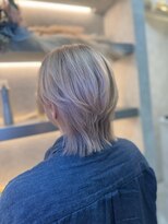 ジーナ オム 札幌(Zina Homme)&nbsp;ニュアンスウルフ＊ハイトーン＊メンズカット＊Zina Homme札幌