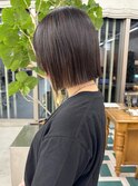 切りっぱなし/ボブ/レイヤーカット/ダブルカラー/ブリーチ/栄i7