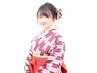 【卒業式】ヘアセット＋袴￥12540（お電話でご予約下さい）