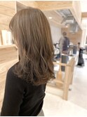 道村/アッシュブラウン/デジタルパーマ/オフィス/chobii銀座