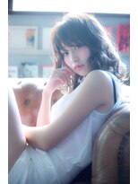 リアン(Lien)&nbsp;Lien☆厚めバング×ケアパーマ×透明感カラー　立川