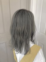 ロンドアベニール 北千住(Lond avenir)&nbsp;ふんわりミディアム☆グレージュ　スタイリスト西田大樹