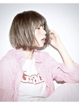 ネオリーブアイム 横浜西口店(Neolive aim)&nbsp;横浜　美容室　ラフなブルージュボブ