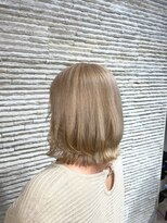 ビス ヘア アンド ビューティー 西新井店(Vis Hair＆Beauty)&nbsp;20代30代大人可愛いダブルカラーブリーチ外はねショートボブ
