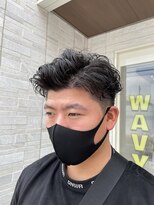 ウェイビー(WAVY)&nbsp;ツーブロックxパーマ